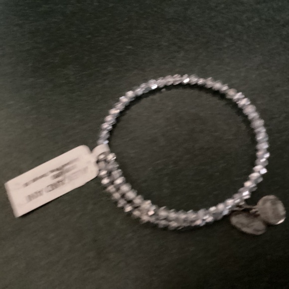 Alex and Ani Expandable Wire Bracelet Brilliance Wrap, Starlight, RS NWT - Picture 5 of 12
